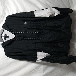 (BX19) SALE! Auth Givenchy Activewear Vint Zip Up Jacket W Hood Gently Worn